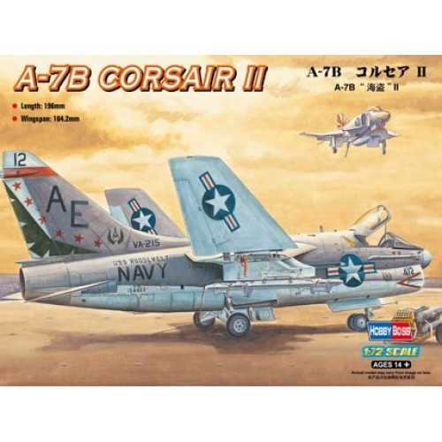 HBB87202 - 1/72 A-7B CORSAIR II (PLASTIC KIT)