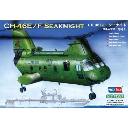 HBB87223 - 1/72 AMERICAN CH-46F 'SEA KNIGHT' (PLASTIC KIT)
