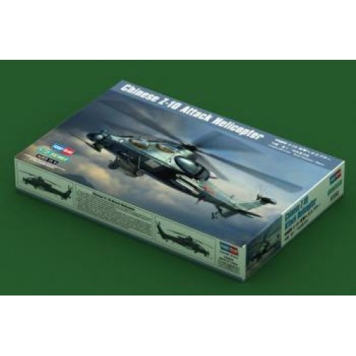 HBB87253 - 1/72 CHINESE Z-10 ATTACK HELICOPTER (PLASTIC KIT)