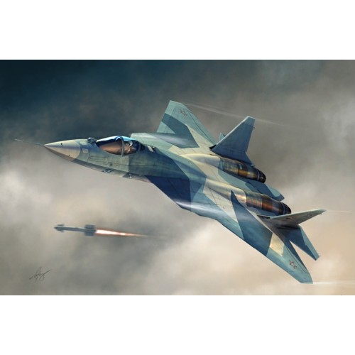 HBB87257 - 1/72 RUSSIAN T-50 PAK-FA (PLASTIC KIT)