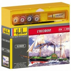 HEL49062 - 1/400 L'OCCIDENT (PLASTIC KIT)