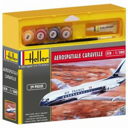 HEL49074 - 1/200 AEROSPATIALE CARAVELLE (PLASTIC KIT)