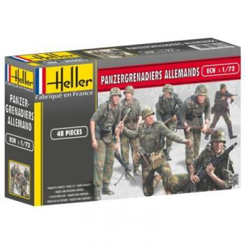 HEL49606 - 1/72 PANZERGRENADIERS ALLEMANDS (GERMAN PANZERGRENADIERS) (PLASTIC KIT)
