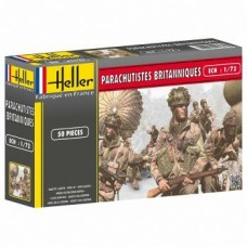HEL49623 - 1/72 PARACHUTISTES BRITANNIQUES (BRITISH PARATROOPS)