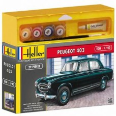HEL50161G - 1/43 GIFT SET PEUGEOT 403 (PLASTIC KIT)
