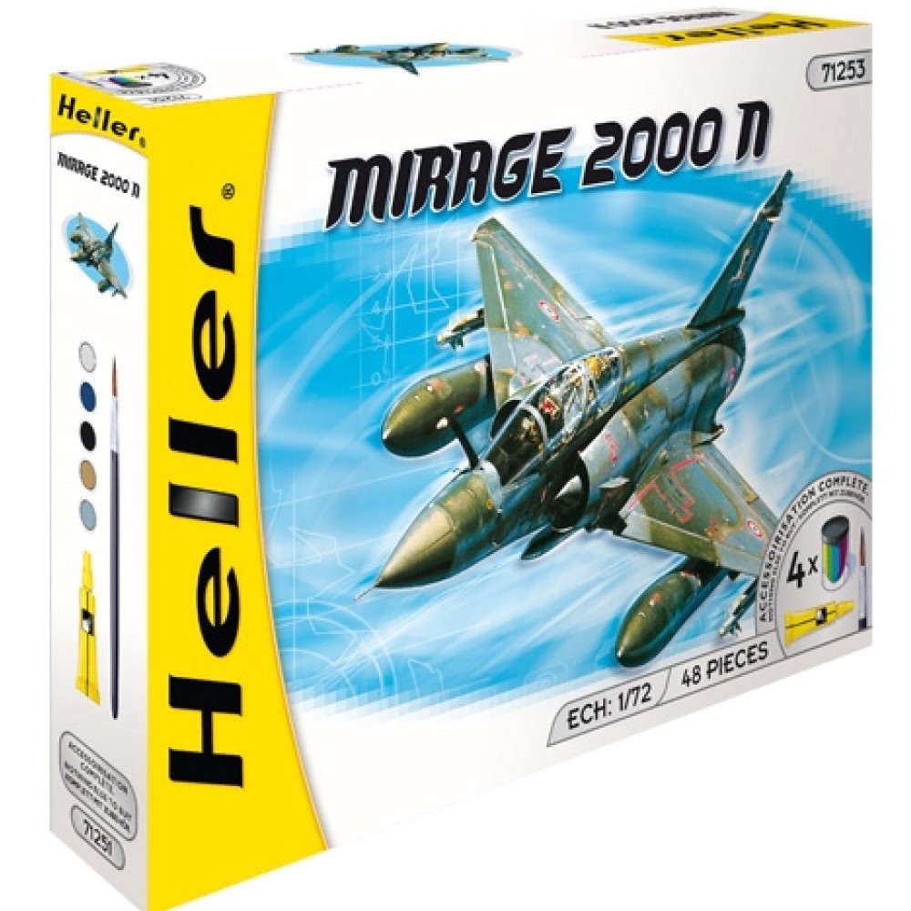 HELLER 	1/72 Mirage 2000N Fighter HLR80321 