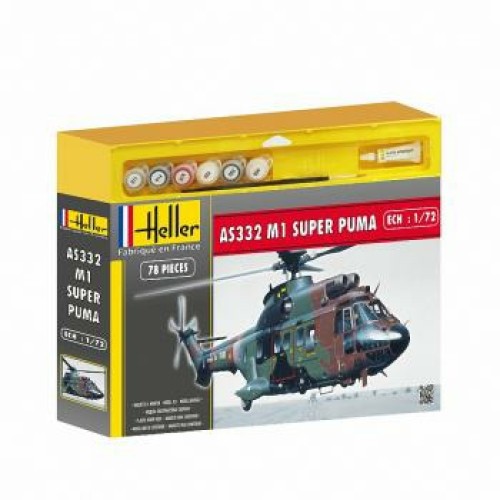 HEL50367G - 1/72 GIFT SET SUPER PUMA AS332 M1 (PLASTIC KIT)