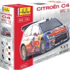 HEL50756G - 1/24 GIFT SET CITROEN C4 WRC 2010 (PLASTIC KIT)