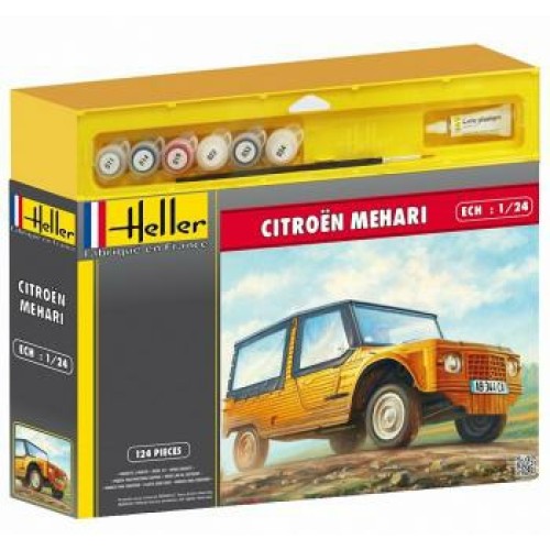 HEL50760G - GIFT SET 1/24 CITROEN MEHARI (PLASTIC KIT)