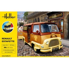 HEL56743 - 1/24 GIFT SET RENAULT ESTAFETTE (PLASTIC KIT)
