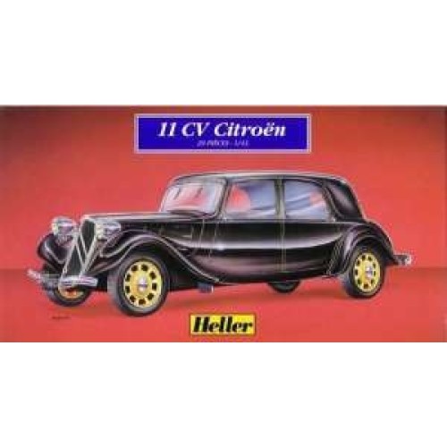 HEL80159 - 1/43 CITROEN 11 CV (PLASTIC KIT)