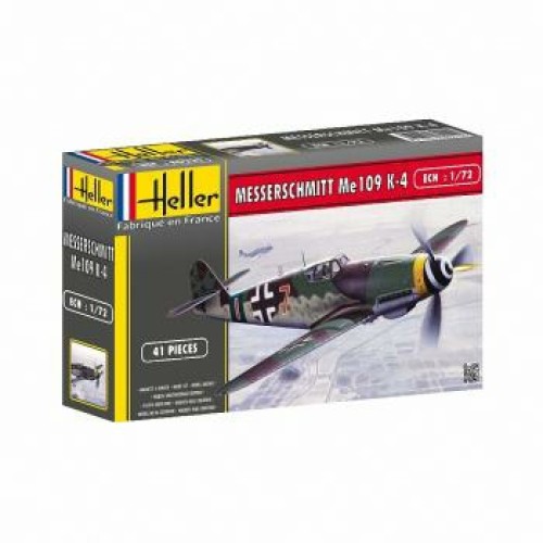 HEL80229 - 1/72 MESSERSCHMITT BF 109 K-4 (PLASTIC KIT)