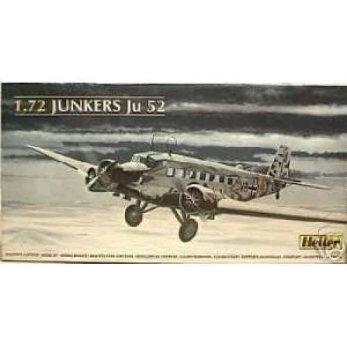 HEL80380 - 1/72 JUNKER JU 52 (PLASTIC KIT)