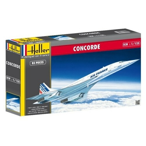HEL80445 - 1/125 CONCORDE (PLASTIC KIT)