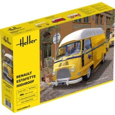 HEL80740 - 1/24 RENAULT ESTAFETTE HIGHROOF (PLASTIC KIT)