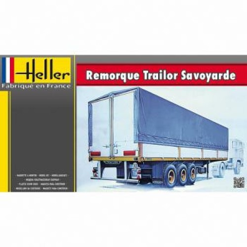 HEL80771 - 1/24 REMORQUE TRAILOR SAVOYARDE (PLASTIC KIT)