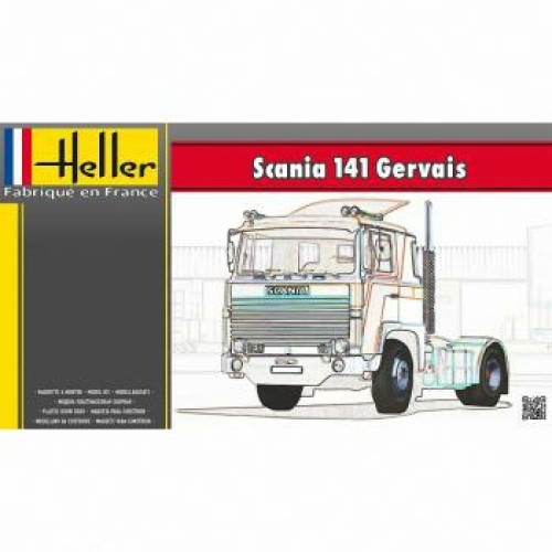 HEL80773 - 1/24 SCANIA 141 GERVAIS (PLASTIC KIT)