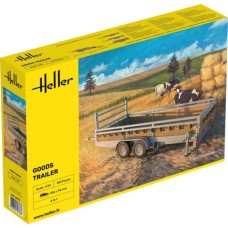 HEL80778 - 1/24 GOODS TRAILER (PLASTIC KIT)