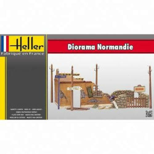 HEL81250 - 1/35 NORMANDY RUIN DIORAMA (PLASTIC KIT)