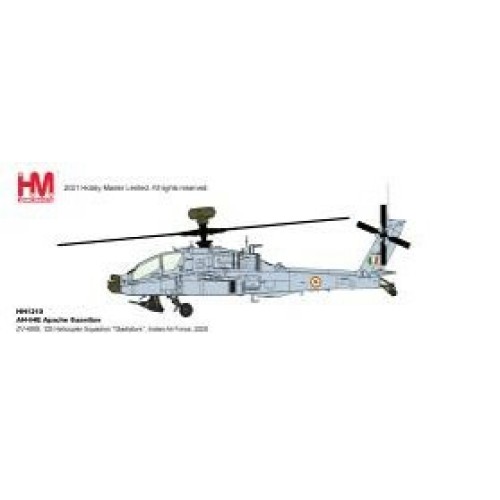 HH1210 - 1/72 AH-64E APACHE GUARDIAN ZV-4808, 125 HELICOPTER SQUADRON GLADIATORS, INDIAN AIR FORCE, 2020