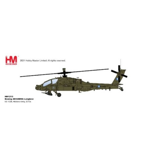 HH1213 - 1/72 BOEING AH-64DHA LONGBOW ES 1026 HELLENIC ARMY 2010S