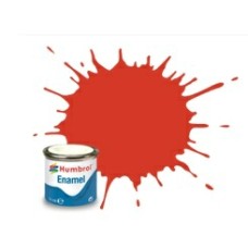 HMA1897 - X6 NO 174 SIGNAL RED - SATIN - TINLET NO 1 (14ML)