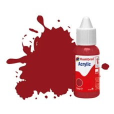 HMDB0020 - X6 NO 20 CRIMSON - GLOSS ACRYLIC DROPPER BOTTLE 14ML