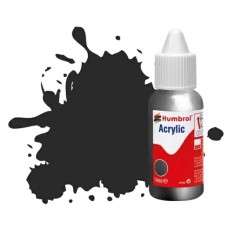 HMDB0053 - X6 NO 53 GUNMETAL - METALLIC ACRYLIC DROPPER BOTTLE 14ML