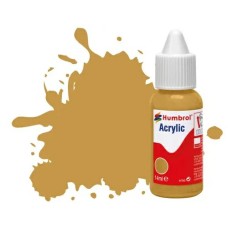 HMDB0093 - X6 NO 93 DESERT YELLOW ACRYLIC DROPPER BOTTLE 14ML