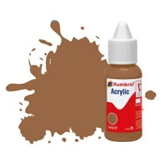 HMDB0110 - X6 NO 110 NATURAL WOOD - MATT ACRYLIC DROPPER BOTTLE 14ML