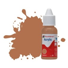 HMDB0119 - X6 NO 119 LIGHT EARTH MATT ACRYLIC 14ML