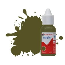 HMDB0159 - X6 NO 159 KHAKI DRAB MATT ACRYLIC 14ML