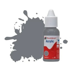 HMDB0164 - X6 NO.164 DARK SEA GREY HUMBROL ACRYLIC DROPPER BOTTLE 14ML