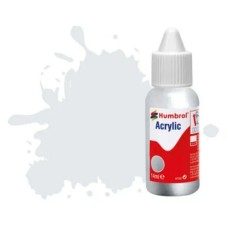 HMDB0191 - X6 NO 191 CHROME SILVER - METALLIC ACRYLIC DROPPER BOTTLE 14ML