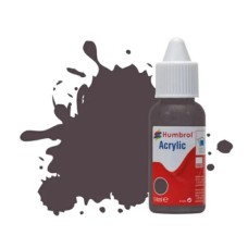 HMDB0251 - X6 NO.251 RLM 81 DUNKELBRAUN MATT HUMBROL ACRYLIC DROPPER BOTTLE 14ML