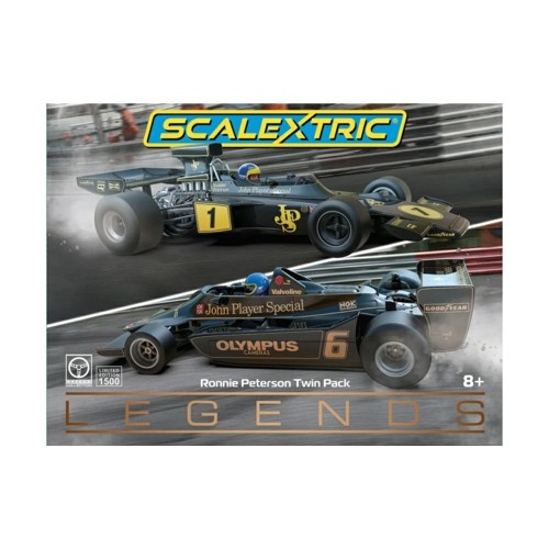 HSC4684A - 1/32 SCALEXTRIC RONNIE PETERSON TWIN PACK LOTUS 72 AND 79