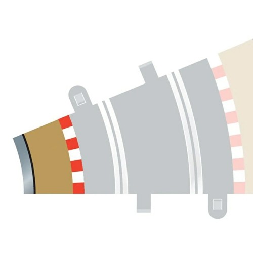 HSC8280 - RADIUS 2 CURVE INNER BORDERS 22.5 X 4