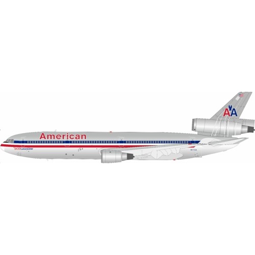 IF101AA0923P - 1/200 AMERICAN AIRLINES MCDONNELL DOUGLAS DC-10-10 N111AA WITH STAND