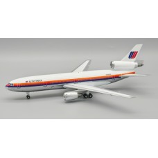 IF101UA0725P - 1/200 UNITED AIRLINES MCDONNELL DOUGLAS DC-10-10 N1805U WITH STAND LTD 144 MODELS
