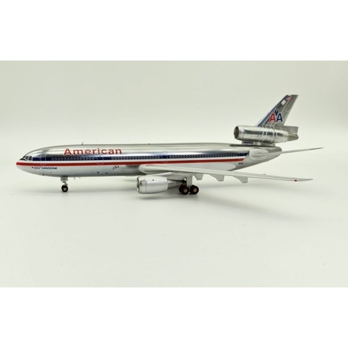 IF103AA0623P - 1/200 AMERICAN AIRLINES MCDONNELL DOUGLAS DC-10-30 POLISHED N137AA WITH STAND