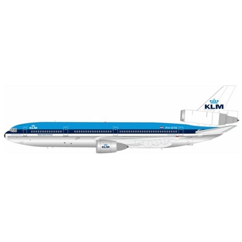 IF103KL0825P - 1/200 KLM - ROYAL DUTCH AIRLINES MCDONNELL DOUGLAS DC-10-30 PH-DTE WITH STAND