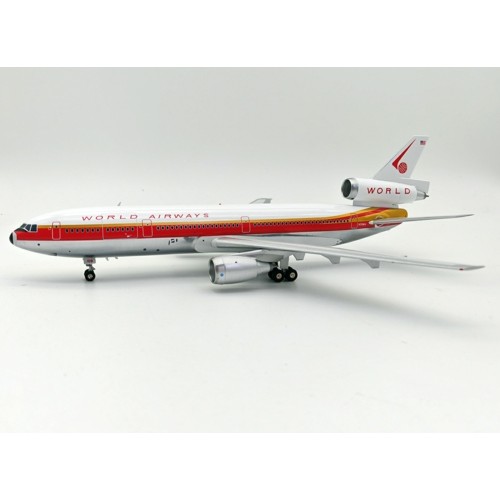 IF103WA1123P - 1/200 WORLD AIRWAYS DC-10-30CF N108WA WITH STAND