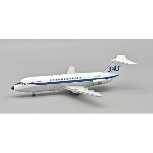 IF111SK1125 - 1/200 SAS - SCANDINAVIAN AIRLINES SYSTEM BAC 111-301AG ONE-ELEVEN G-ATPL WITH STAND 144 MODELS