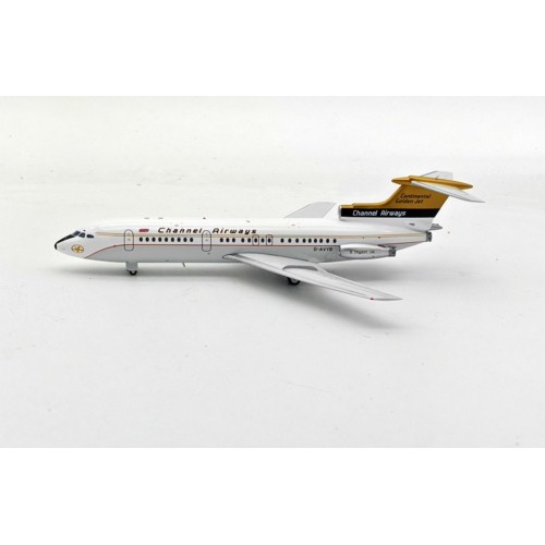 IF121CW0821 - 1/200 CHANNEL AIRWAYS HAWKER SIDDELEY HS-121 TRIDENT 1E G-AVYB WITH STAND