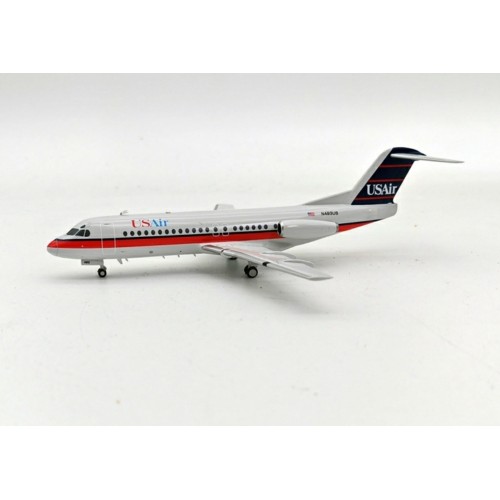 IF28US0319 - 1/200 US AIR FOKKER F-28-4000 FELLOWSHIP N493US WITH STAND
