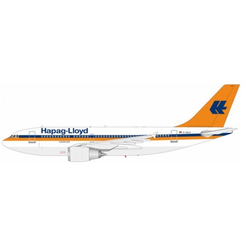 IF310HF0726 - 1/200 HAPAG-LLOYD AIRBUS A310-304 D-AHLA WITH STAND