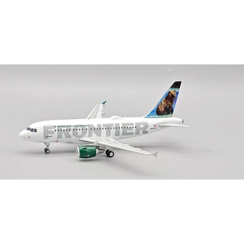 IF318F90126 - 1/200 FRONTIER AIRLINES AIRBUS A318-111 N801FR WITH STAND 144 MODELS
