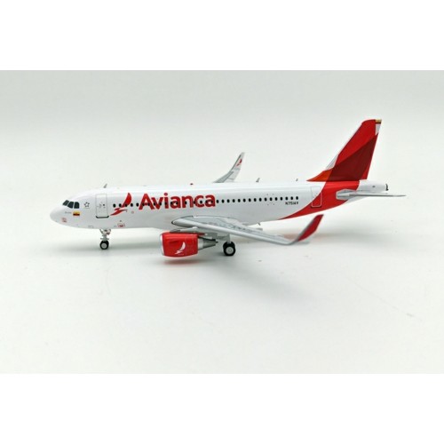 IF319AV0423 - 1/200 AVIANCA AIRBUS A319-115 N751AV WITH STAND
