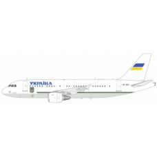 IF319UKR0726 - 1/200 UKRAINIAN GOVERNMENT AIRBUS A319-115 ACJ UR-ABA WITH STAND