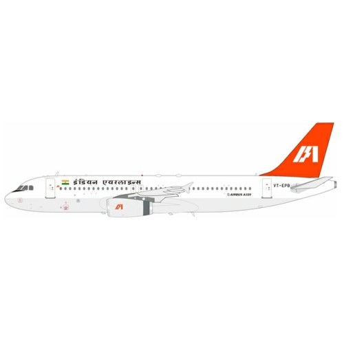 IF320AI0923 - 1/200 A320-231 INDIAN AIRLINES VT-EPB WITH STAND